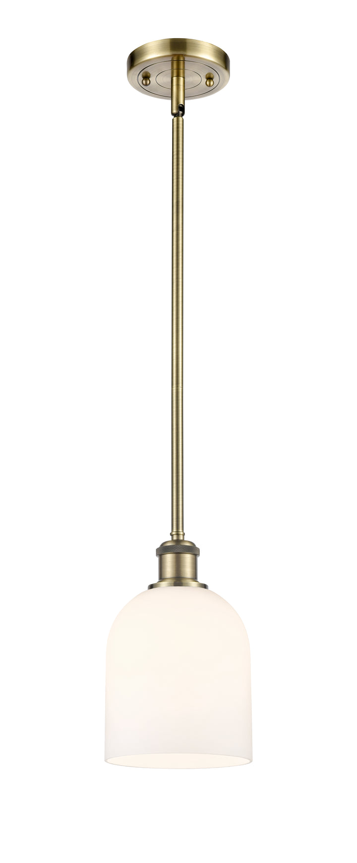 Innovations Lighting Bella 6" Mini Pendant - Antique Brass Mini-Pendants Innovations Lighting   