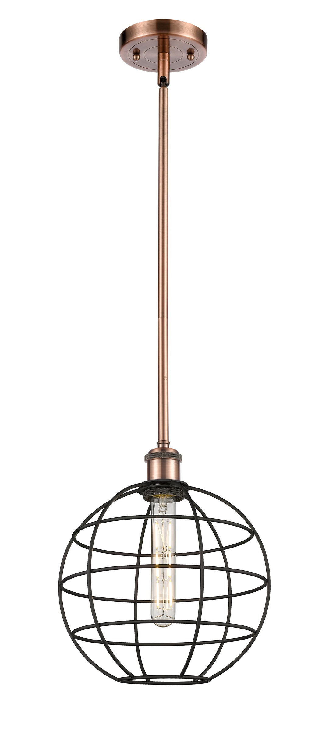 Innovations Lighting Lake Placid 10" Mini Pendant - Antique Copper Mini-Pendants Innovations Lighting Default Title  