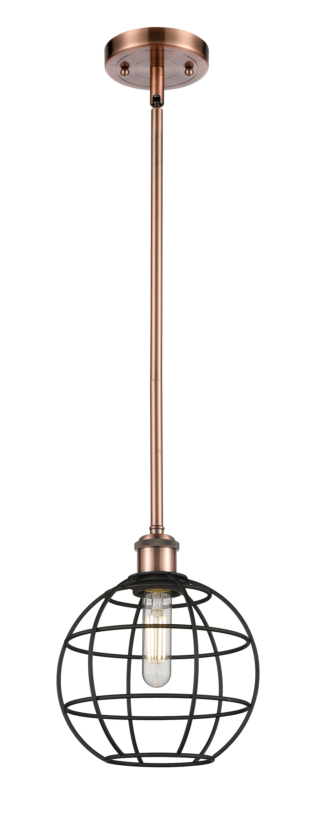 Innovations Lighting Lake Placid 8" Mini Pendant - Antique Copper Mini-Pendants Innovations Lighting Default Title  