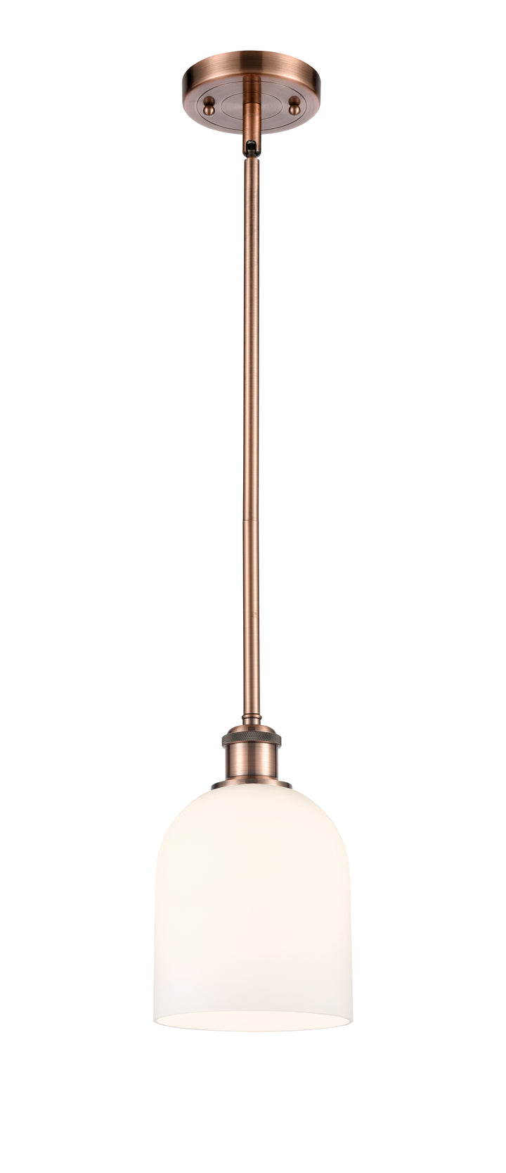 Innovations Lighting Bella 6" Mini Pendant - Antique Copper Mini-Pendants Innovations Lighting   