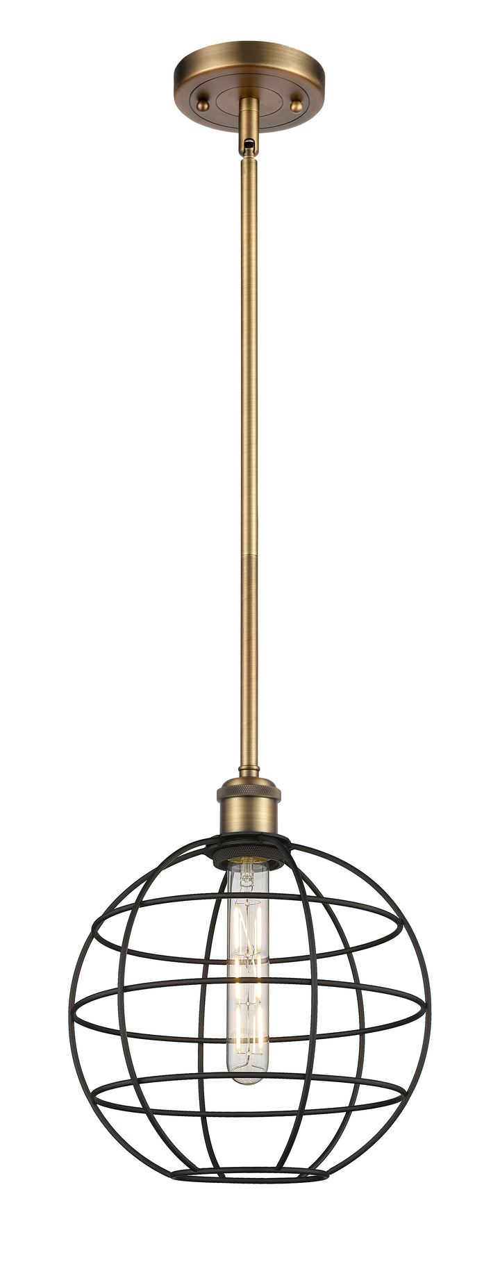 Innovations Lighting Lake Placid 10" Mini Pendant - Brushed Brass Mini-Pendants Innovations Lighting Default Title  