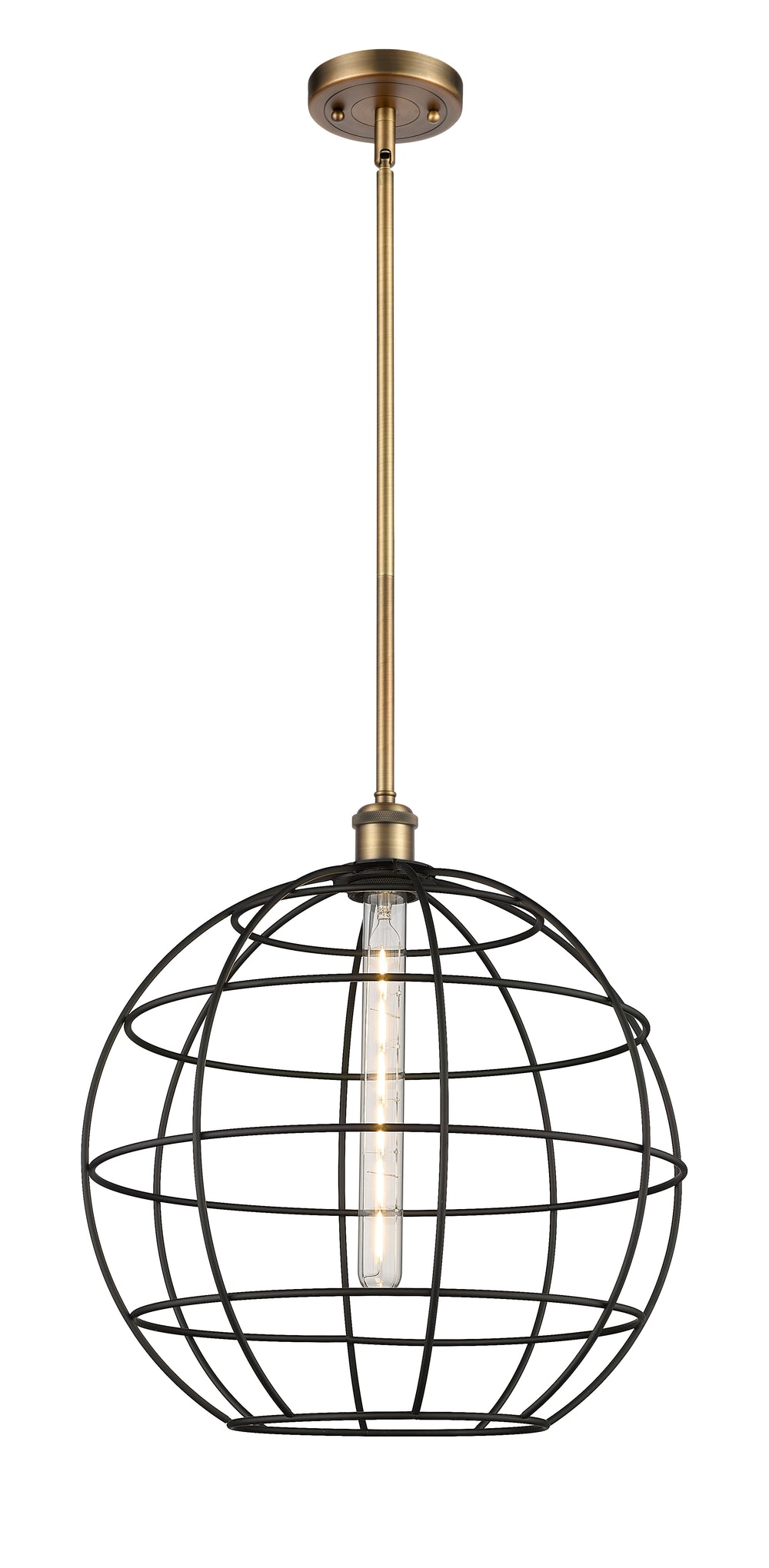 Innovations Lighting Lake Placid 16" Mini Pendant - Brushed Brass Mini-Pendants Innovations Lighting Default Title  