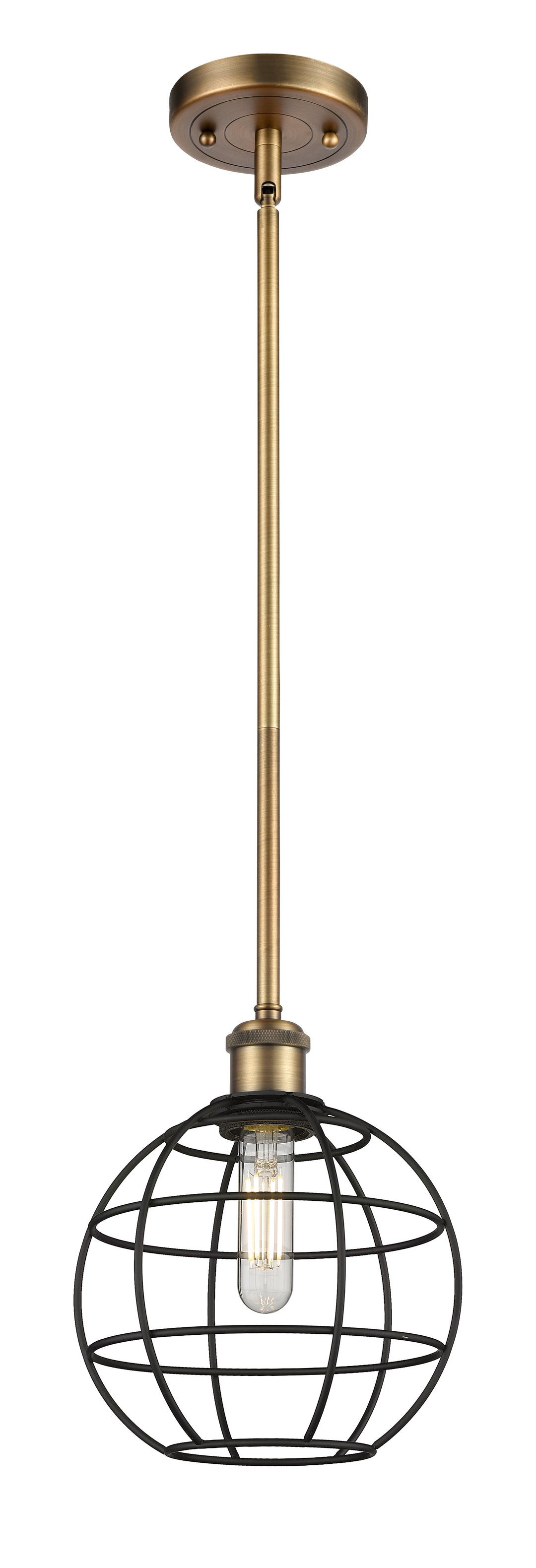 Innovations Lighting Lake Placid 8" Mini Pendant - Brushed Brass Mini-Pendants Innovations Lighting Default Title  