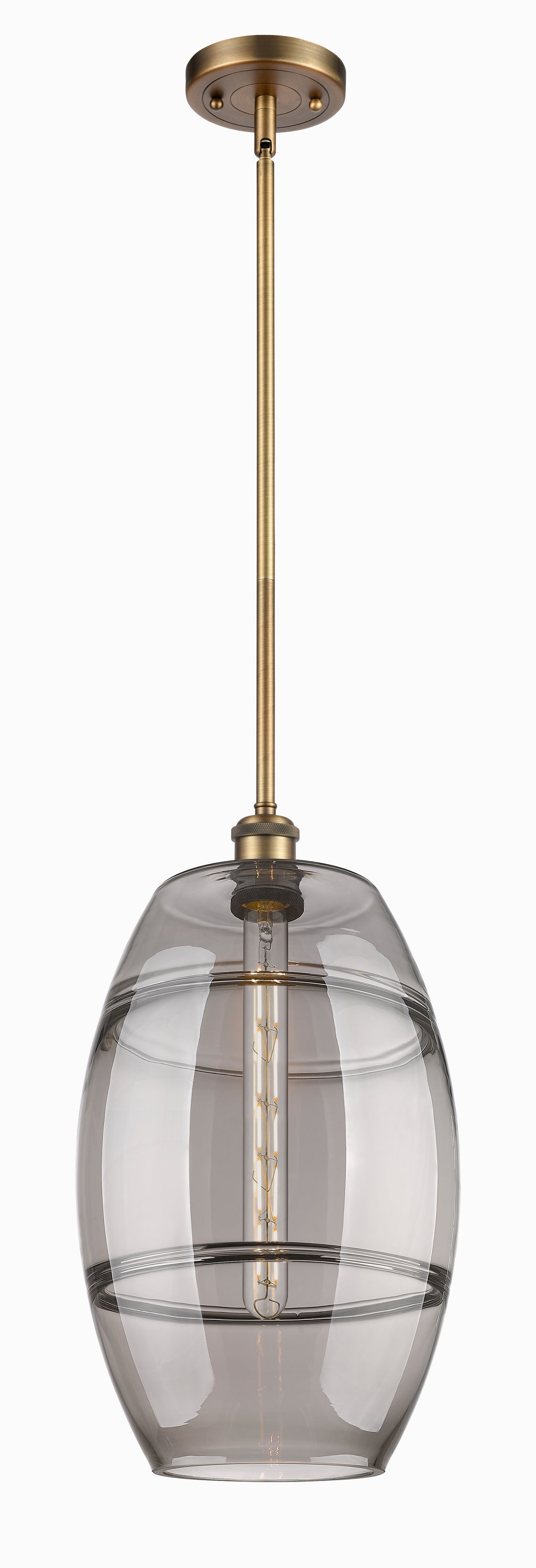 Innovations Lighting Vaz 10" Mini Pendant - Brushed Brass Mini-Pendants Innovations Lighting   