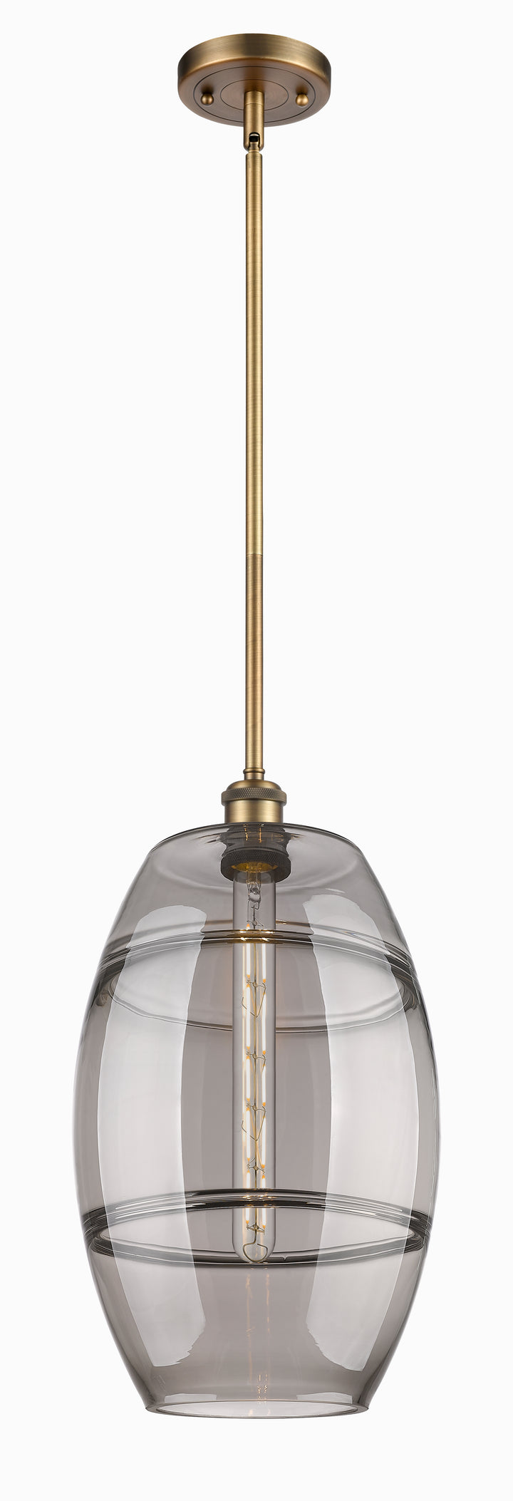 Innovations Lighting Vaz 10" Mini Pendant - Brushed Brass