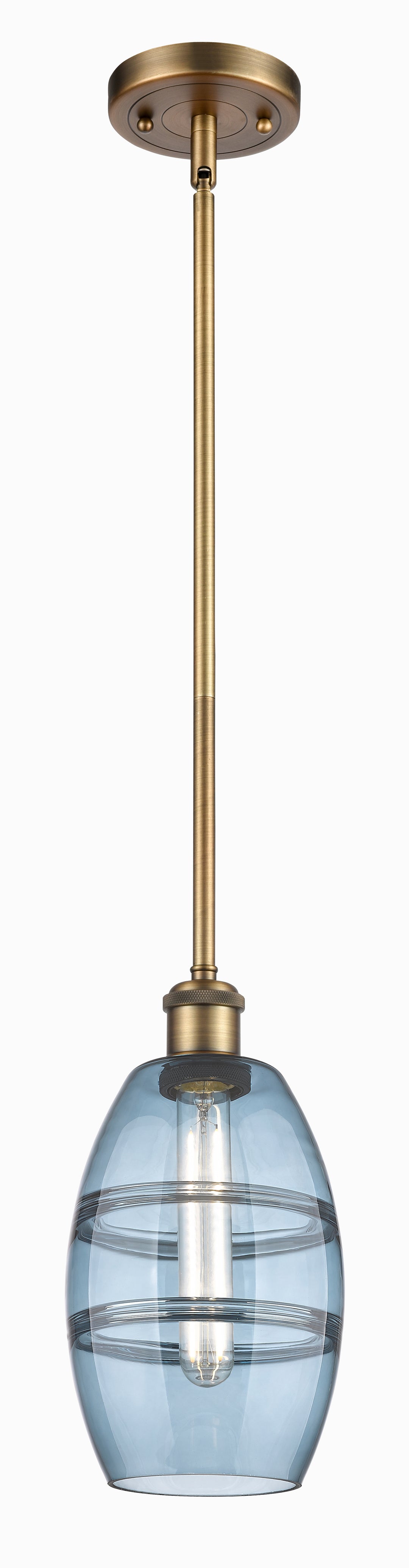 Innovations Lighting Vaz 6" Mini Pendant - Brushed Brass Mini-Pendants Innovations Lighting   