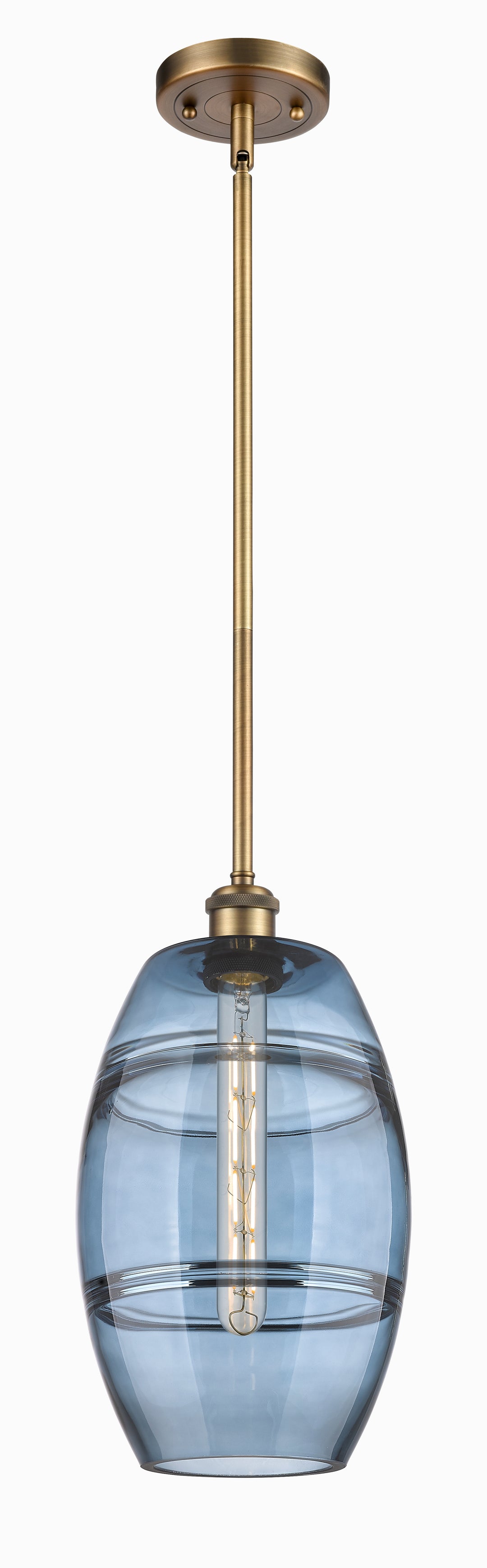 Innovations Lighting Vaz 8" Mini Pendant - Brushed Brass Mini-Pendants Innovations Lighting   