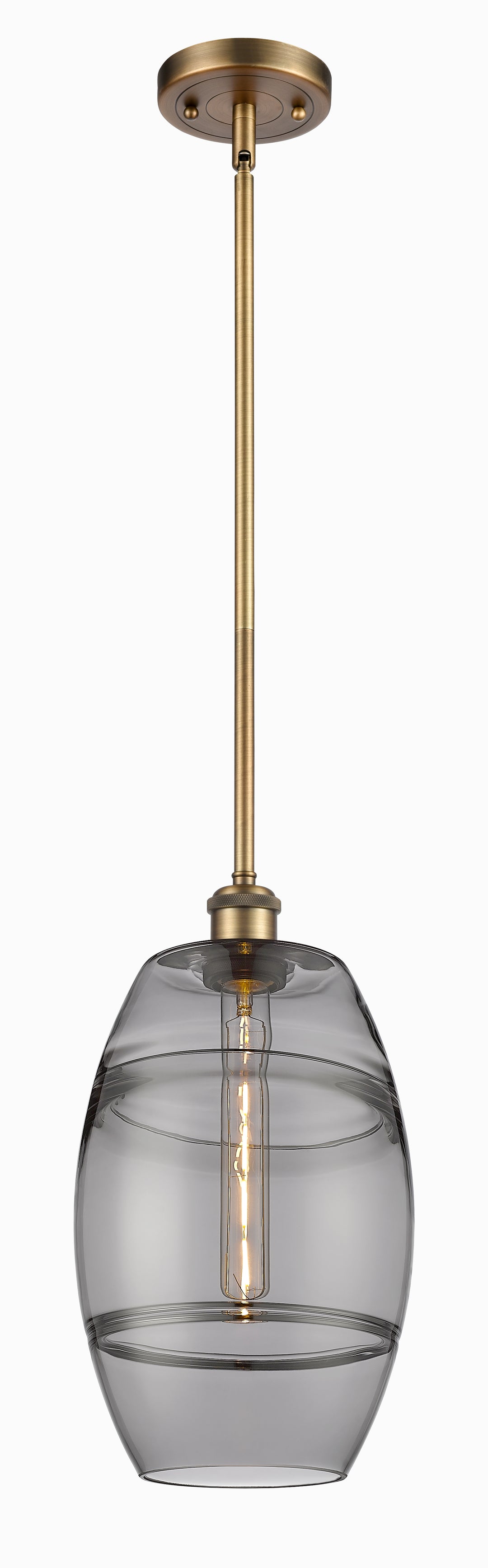 Innovations Lighting Vaz 8" Mini Pendant - Brushed Brass Mini-Pendants Innovations Lighting   