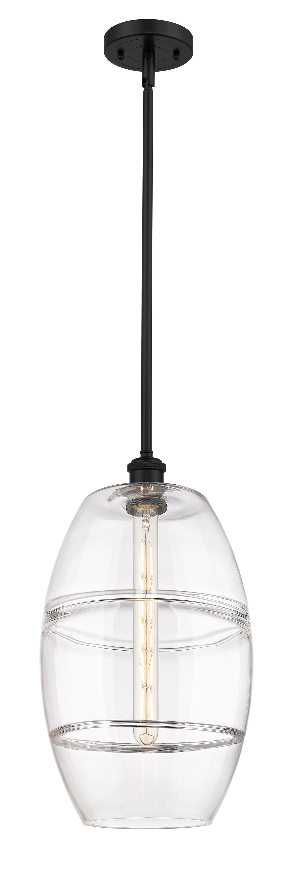 Innovations Lighting Vaz 10" Mini Pendant - Matte Black