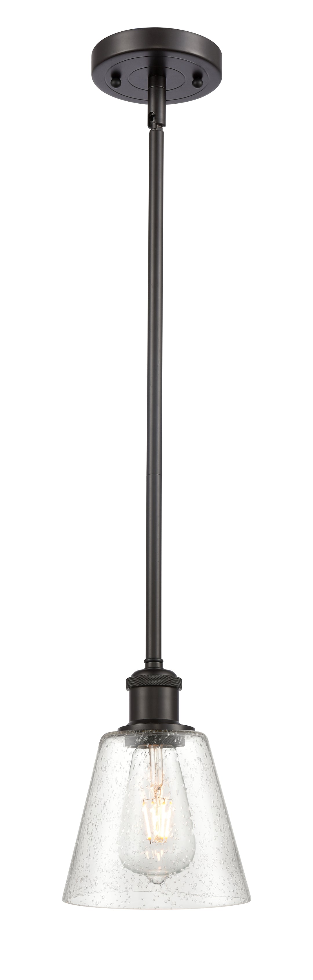 Innovations Lighting Caton 6" Mini Pendant - Oil Rubbed Bronze Mini-Pendants Innovations Lighting Frosted ; Glass Type: Frosted  