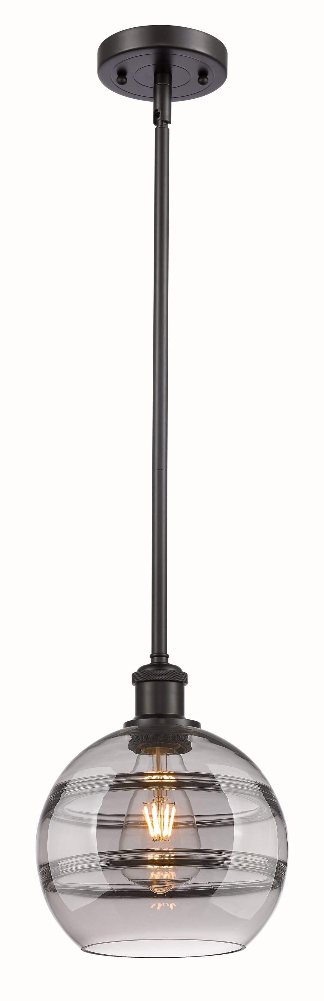 Innovations Lighting Rochester 8" Mini Pendant - Oil Rubbed Bronze