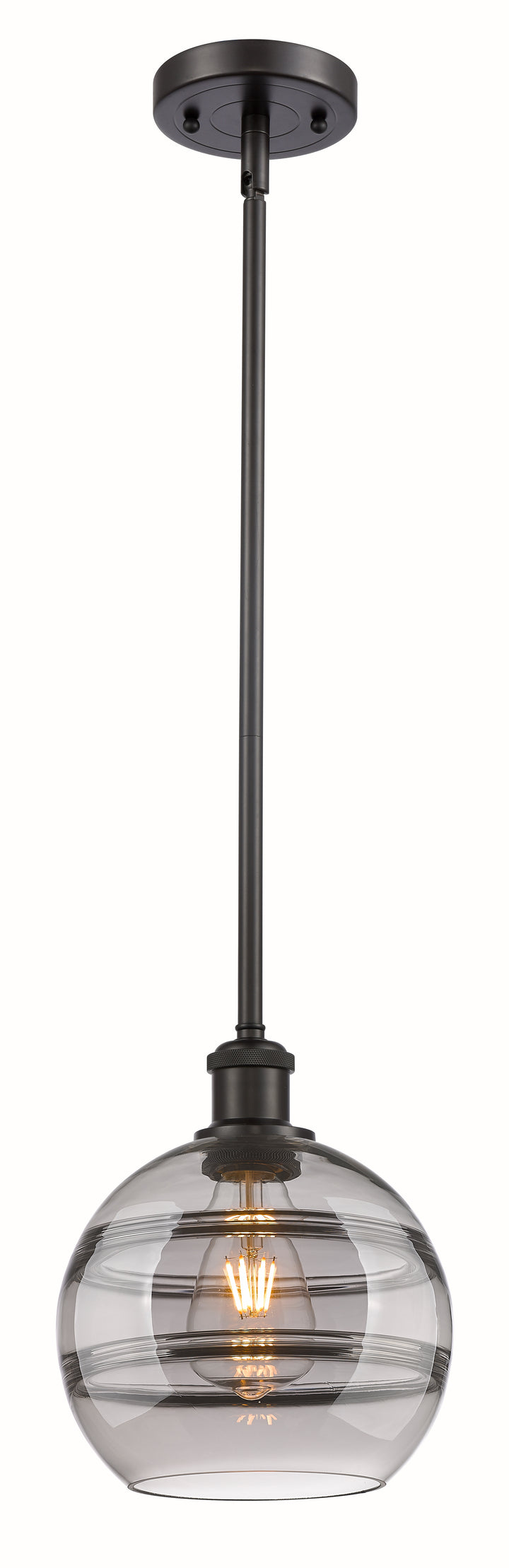 Innovations Lighting Rochester 8" Mini Pendant - Oil Rubbed Bronze