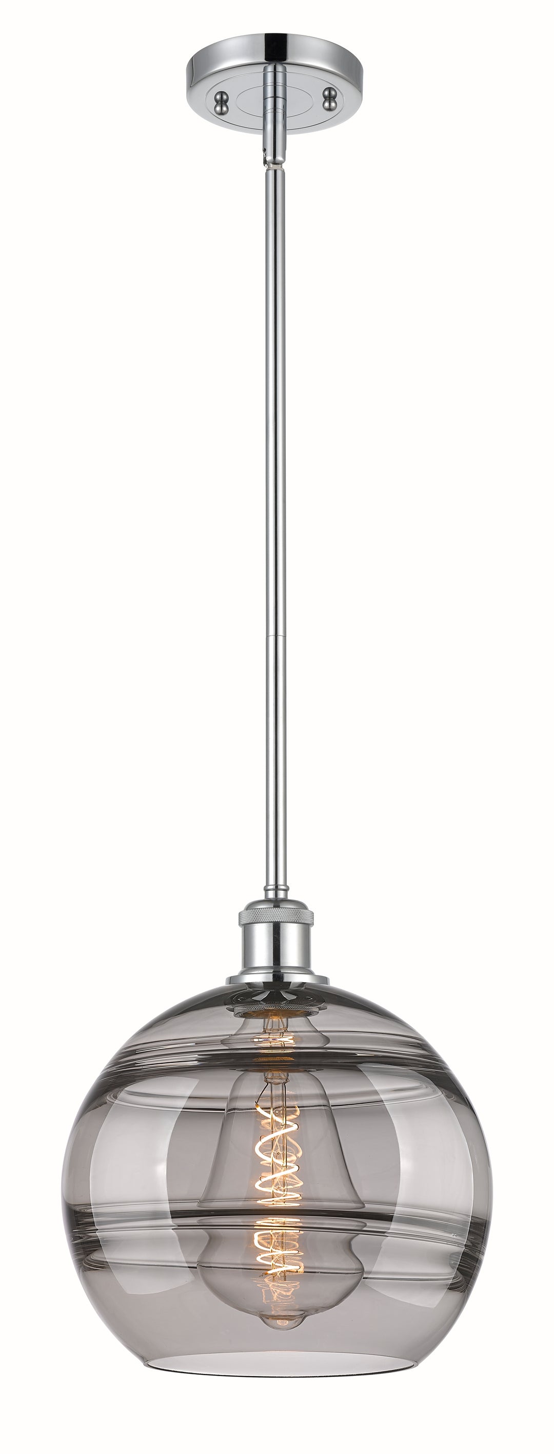 Innovations Lighting Rochester 10" Mini Pendant - Polished Chrome Mini-Pendants Innovations Lighting   