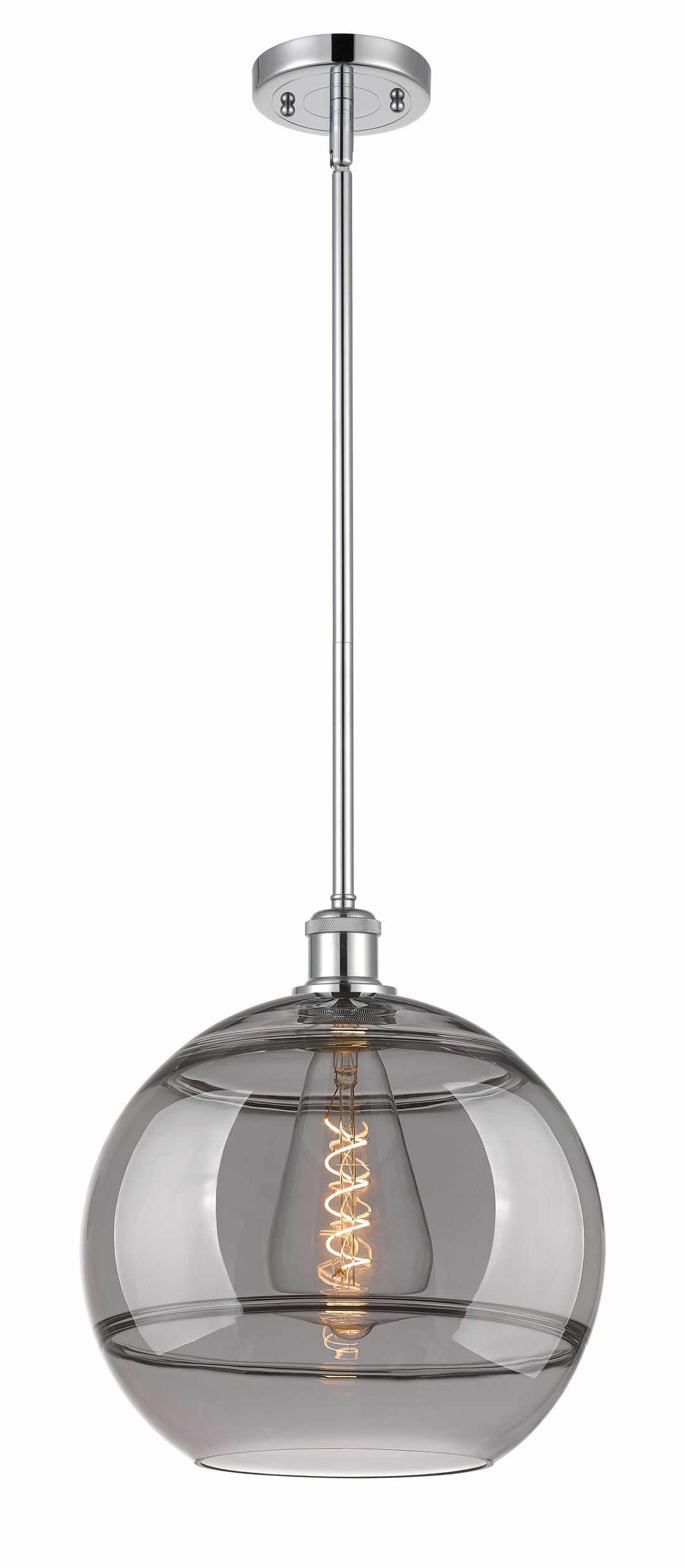 Innovations Lighting Rochester 12" Mini Pendant - Polished Chrome Mini-Pendants Innovations Lighting   