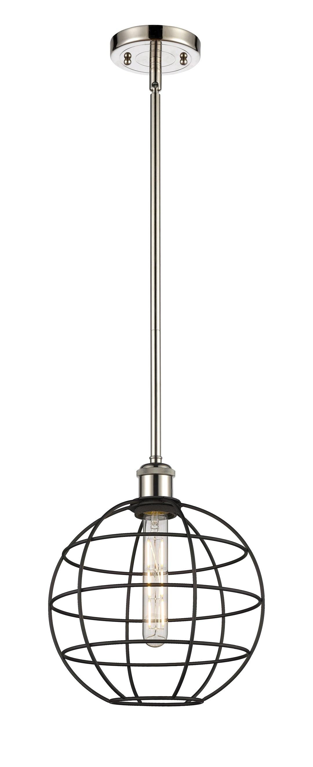 Innovations Lighting Lake Placid 10" Mini Pendant - Polished Nickel Mini-Pendants Innovations Lighting Default Title  