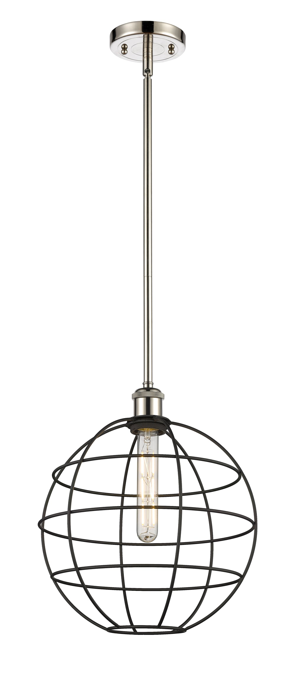 Innovations Lighting Lake Placid 12" Mini Pendant - Polished Nickel Mini-Pendants Innovations Lighting Default Title  