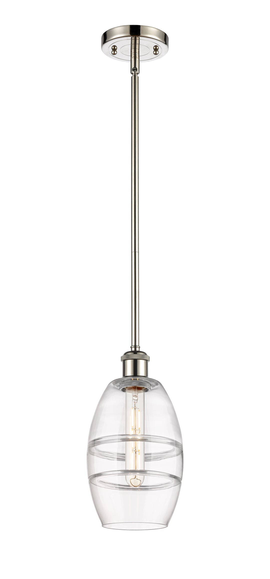 Innovations Lighting Vaz 6" Mini Pendant - Polished Nickel Mini-Pendants Innovations Lighting   