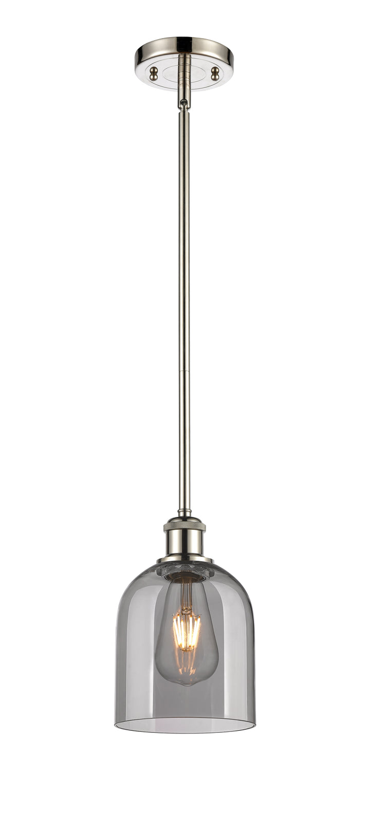 Innovations Lighting Bella 6" Mini Pendant - Polished Nickel Mini-Pendants Innovations Lighting   