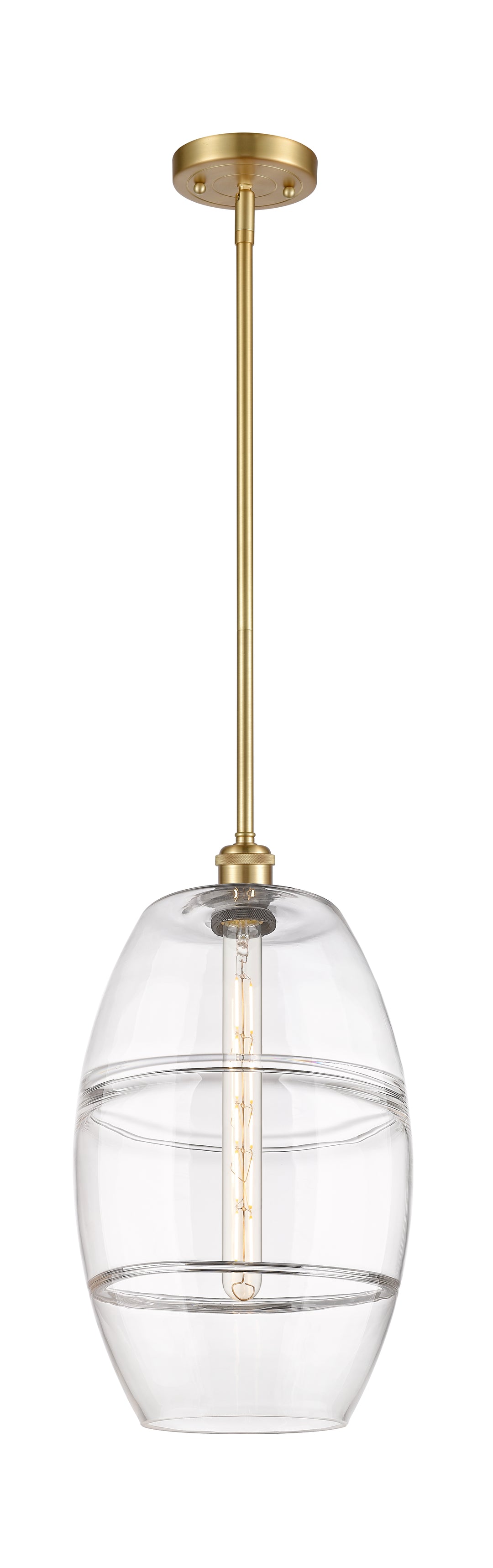 Innovations Lighting Vaz 10" Mini Pendant - Satin Gold Mini-Pendants Innovations Lighting   