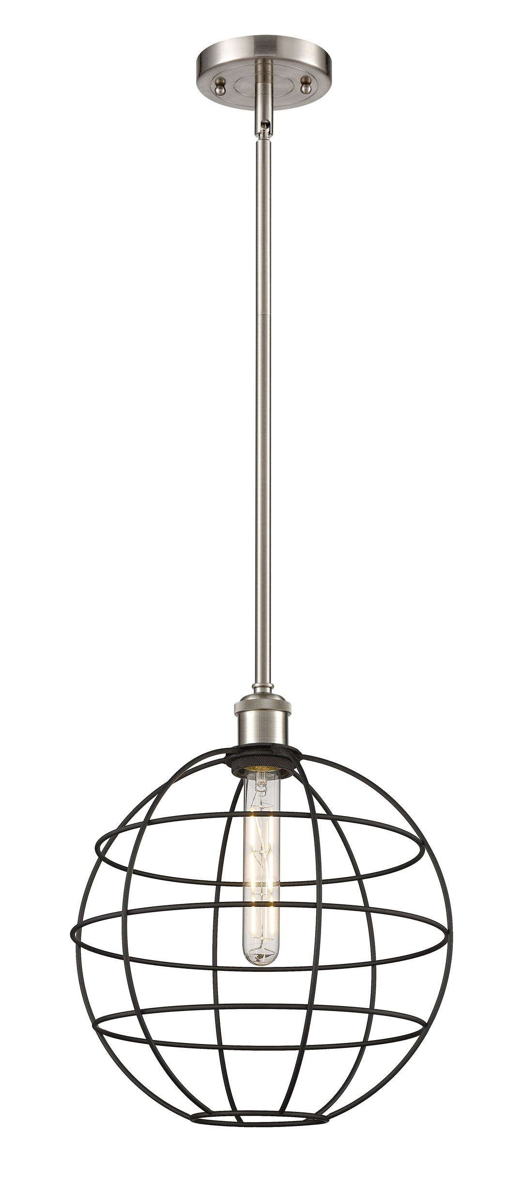 Innovations Lighting Lake Placid 12" Mini Pendant - Satin Nickel Mini-Pendants Innovations Lighting Default Title  