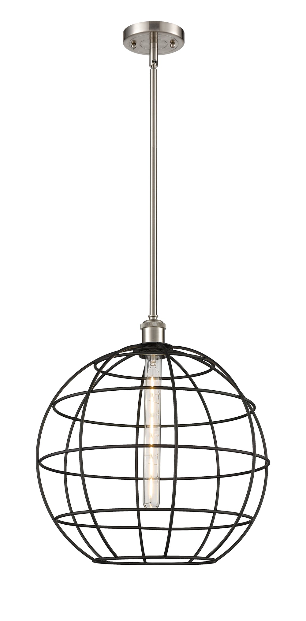 Innovations Lighting Lake Placid 16" Mini Pendant - Satin Nickel Mini-Pendants Innovations Lighting Default Title  