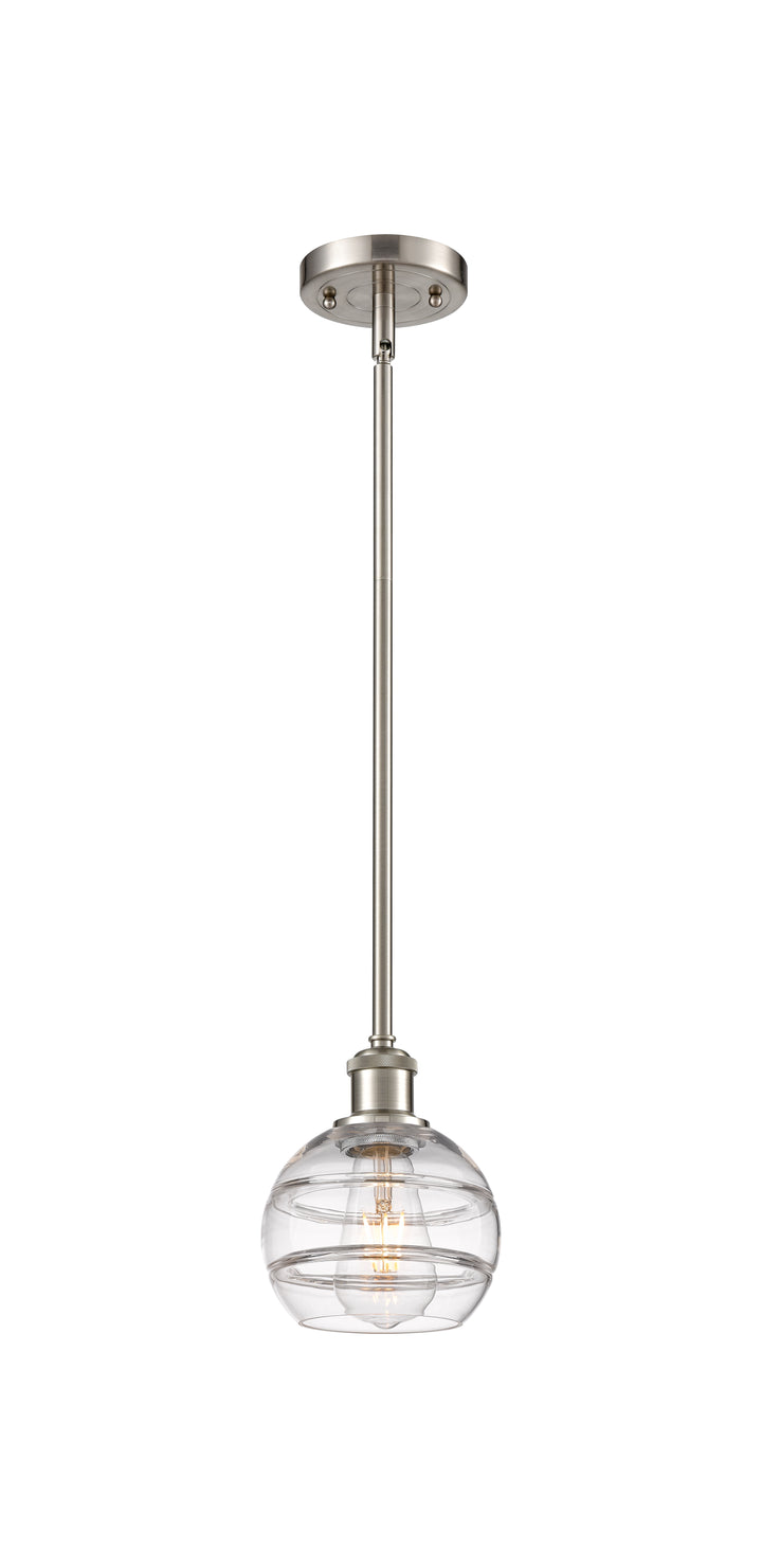 Innovations Lighting Rochester 6" Mini Pendant - Brushed Satin Nickel