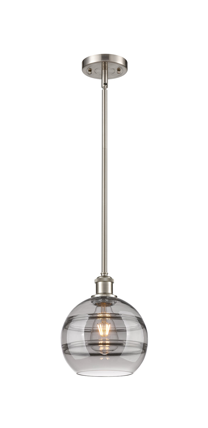 Innovations Lighting Rochester 8" Mini Pendant - Brushed Satin Nickel