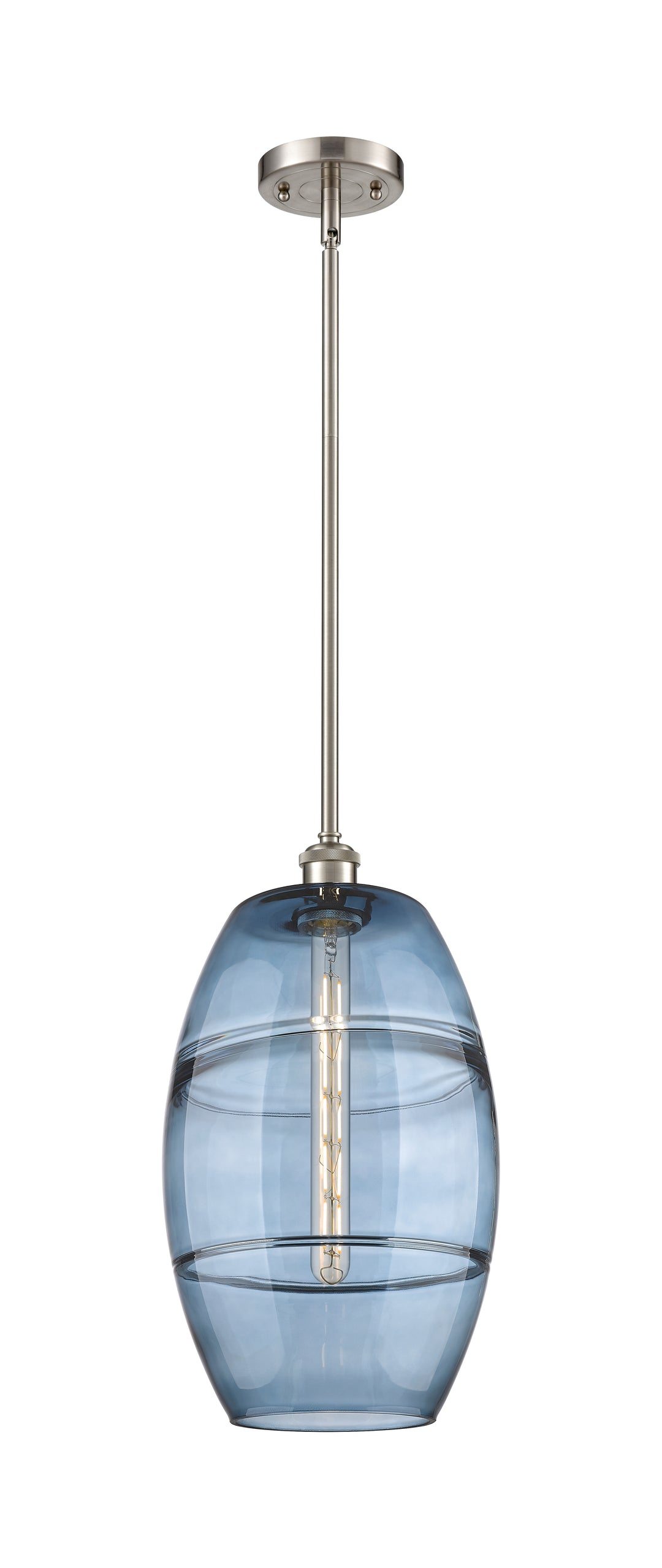 Innovations Lighting Vaz 10" Mini Pendant - Brushed Satin Nickel Mini-Pendants Innovations Lighting   