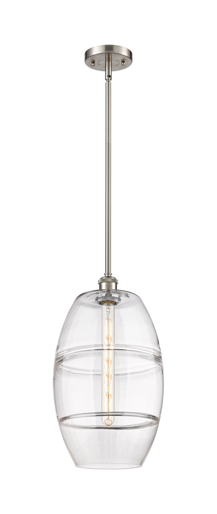 Innovations Lighting Vaz 10" Mini Pendant - Brushed Satin Nickel