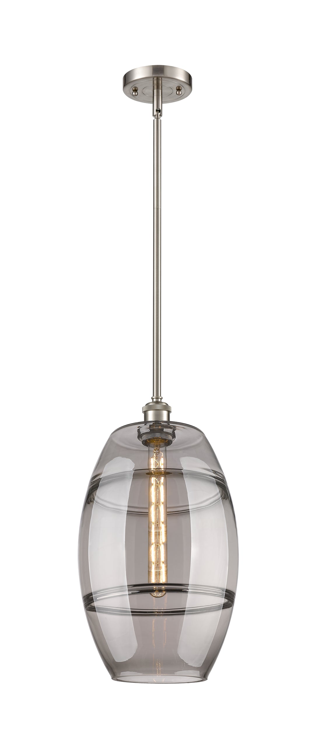 Innovations Lighting Vaz 10" Mini Pendant - Brushed Satin Nickel Mini-Pendants Innovations Lighting   