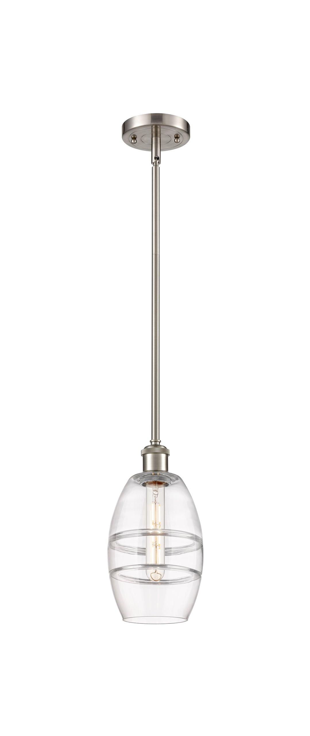 Innovations Lighting Vaz 6" Mini Pendant - Brushed Satin Nickel Mini-Pendants Innovations Lighting   