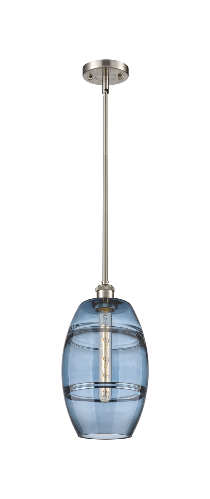 Innovations Lighting Vaz 8" Mini Pendant - Brushed Satin Nickel Mini-Pendants Innovations Lighting   