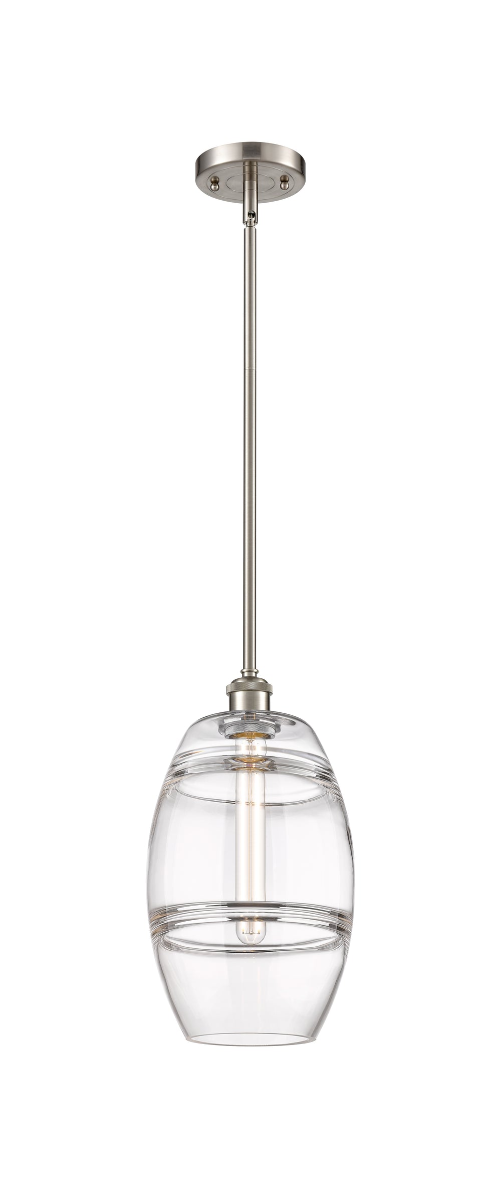 Innovations Lighting Vaz 8" Mini Pendant - Brushed Satin Nickel Mini-Pendants Innovations Lighting   