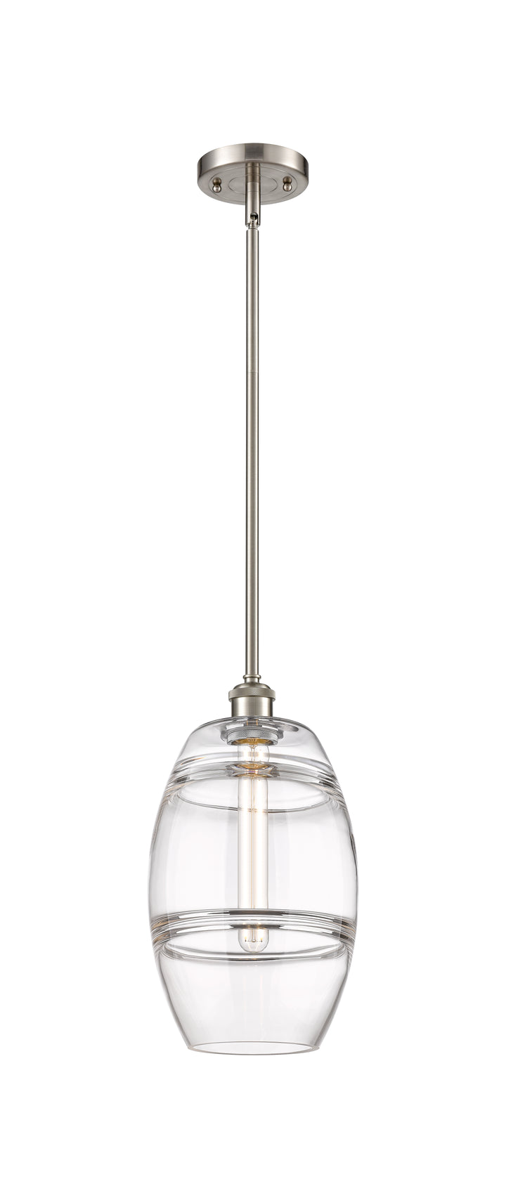 Innovations Lighting Vaz 8" Mini Pendant - Brushed Satin Nickel Mini-Pendants Innovations Lighting   