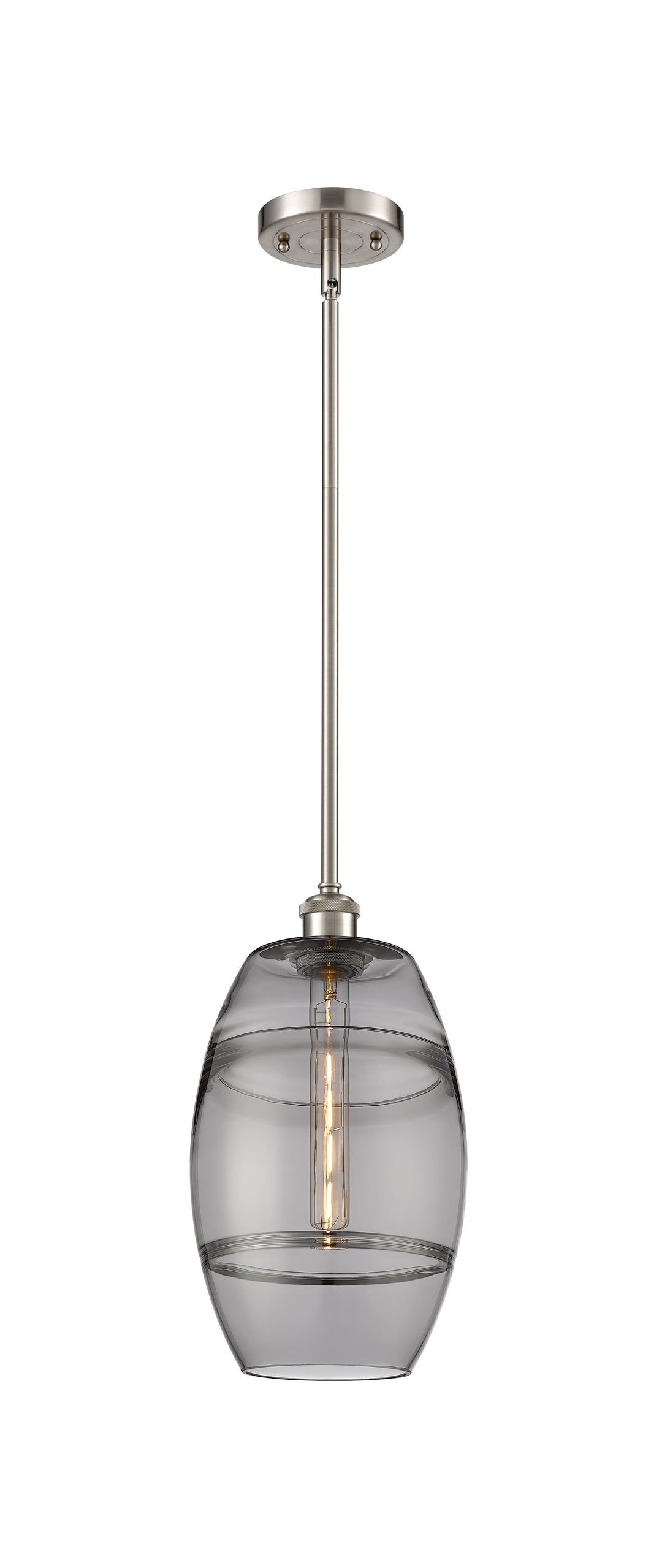 Innovations Lighting Vaz 8" Mini Pendant - Brushed Satin Nickel Mini-Pendants Innovations Lighting   