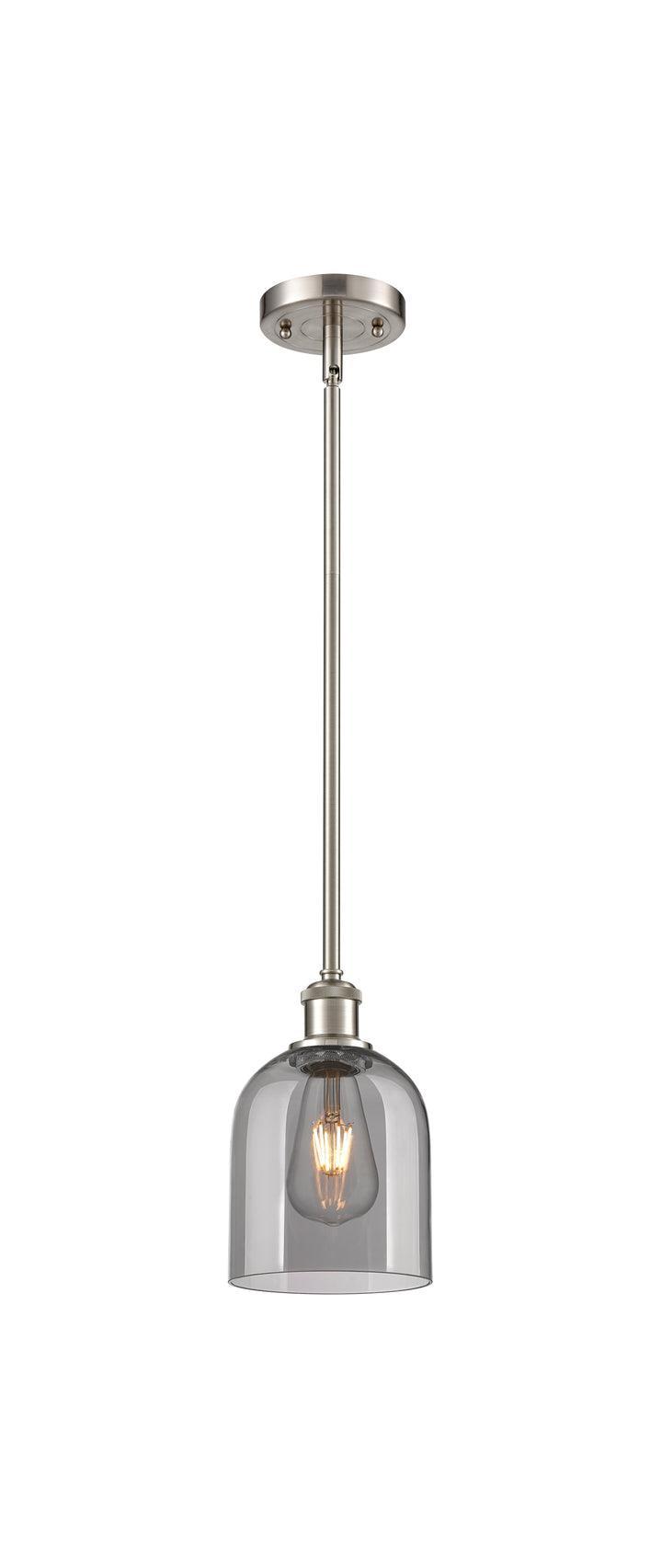 Innovations Lighting Bella 6" Mini Pendant - Brushed Satin Nickel Mini-Pendants Innovations Lighting   