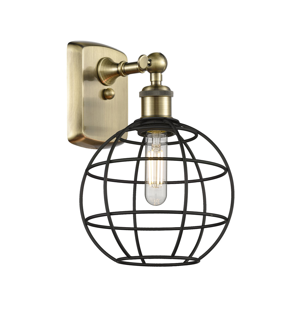 Innovations Lighting Lake Placid 8" Sconce - Antique Brass Wall Sconces Innovations Lighting Default Title  