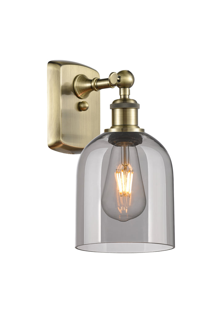 Innovations Lighting Bella 6" Sconce - Antique Brass Wall Sconces Innovations Lighting   