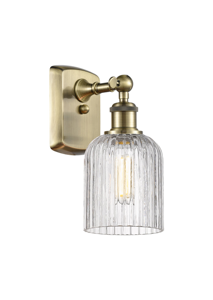 Innovations Lighting Bridal Veil 5" Sconce - Antique Brass Wall Sconces Innovations Lighting   