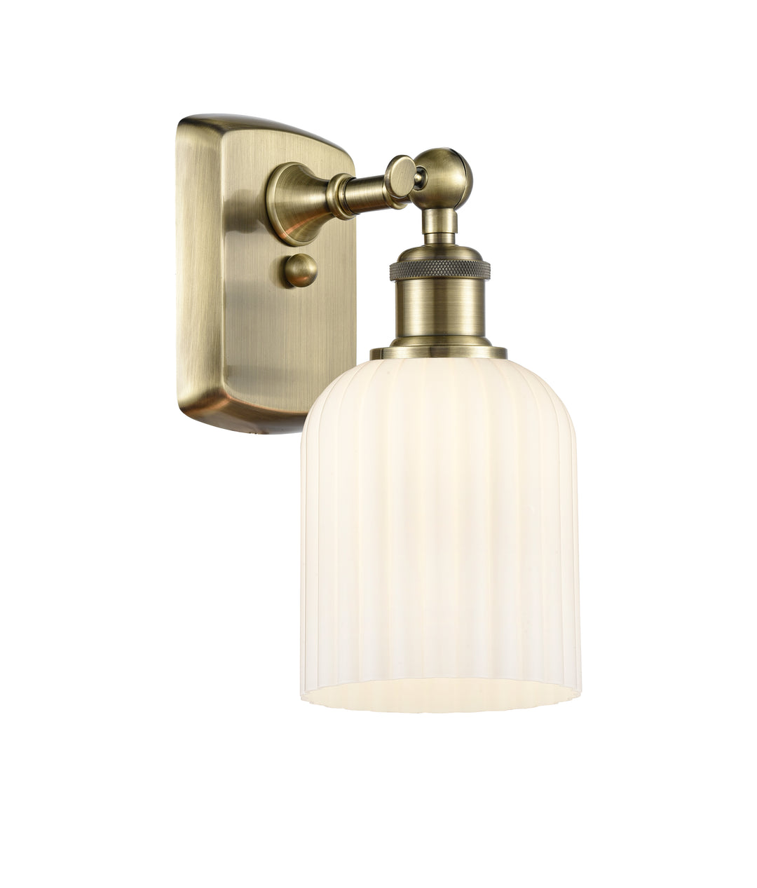 Innovations Lighting Bridal Veil 5" Sconce - Antique Brass Wall Sconces Innovations Lighting   