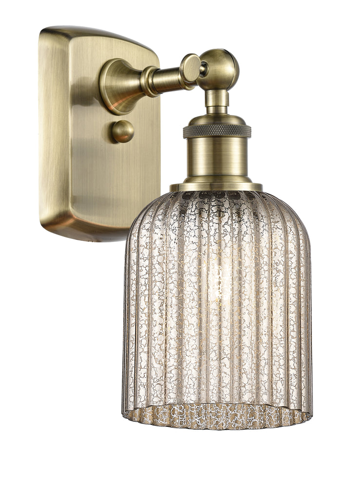 Innovations Lighting Bridal Veil 5" Sconce - Antique Brass Wall Sconces Innovations Lighting   