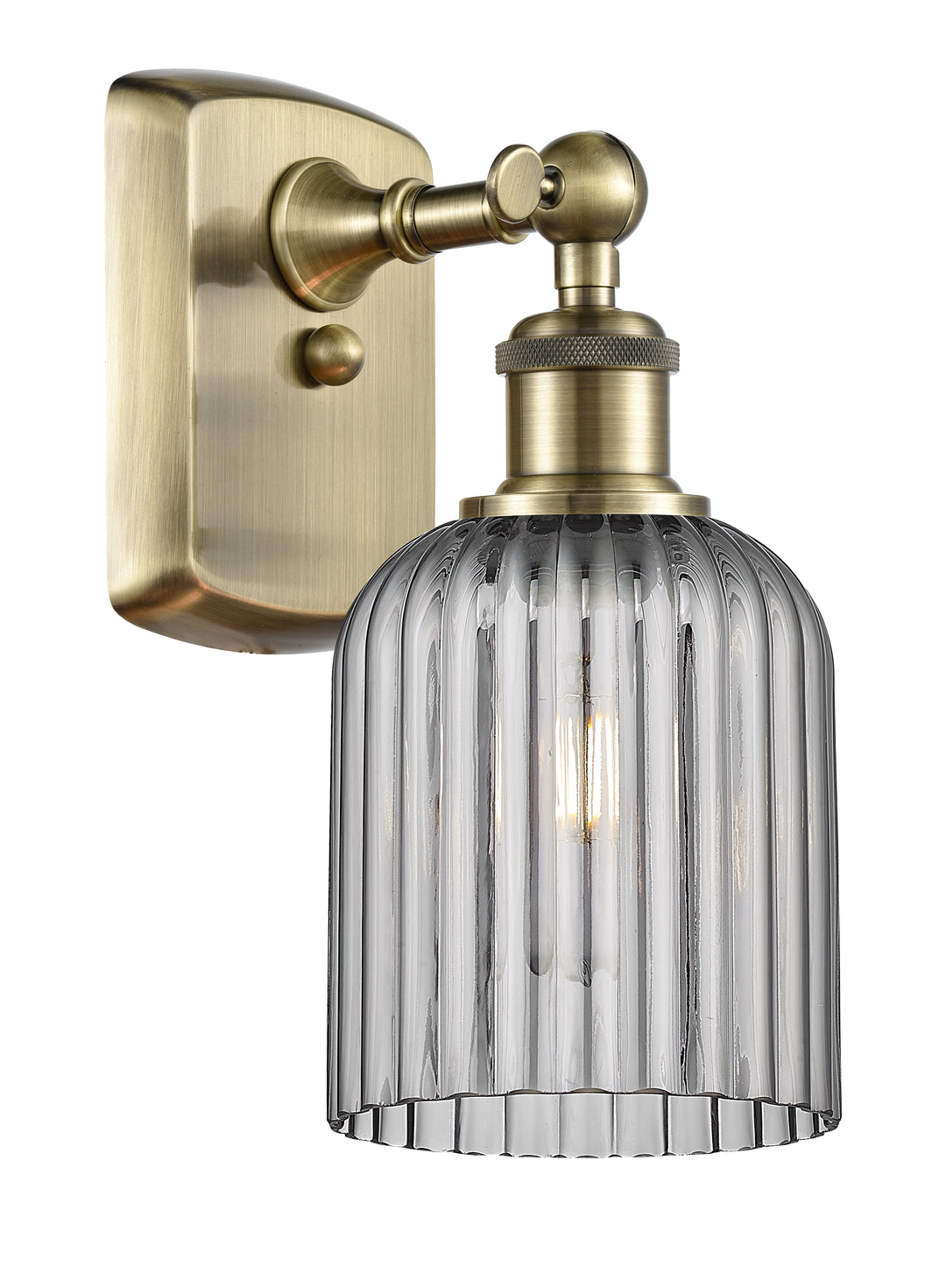 Innovations Lighting Bridal Veil 5" Sconce - Antique Brass Wall Sconces Innovations Lighting   