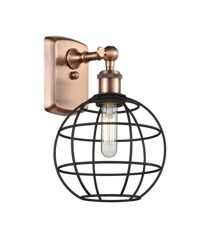 Innovations Lighting Lake Placid 8" Sconce - Antique Copper Wall Sconces Innovations Lighting   