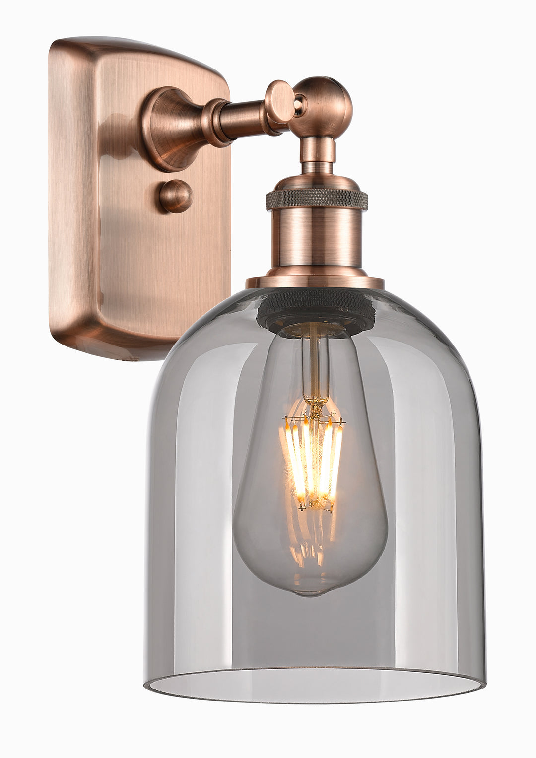 Innovations Lighting Bella 6" Sconce - Antique Copper Wall Sconces Innovations Lighting   