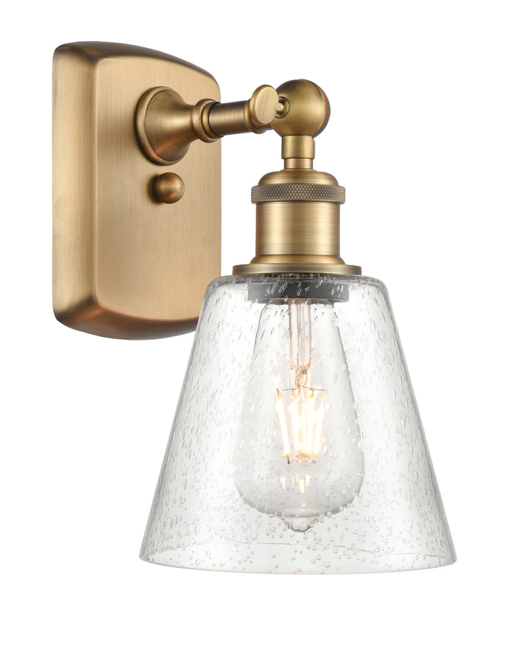 Innovations Lighting Caton 6" Sconce - Brushed Brass Wall Sconces Innovations Lighting   