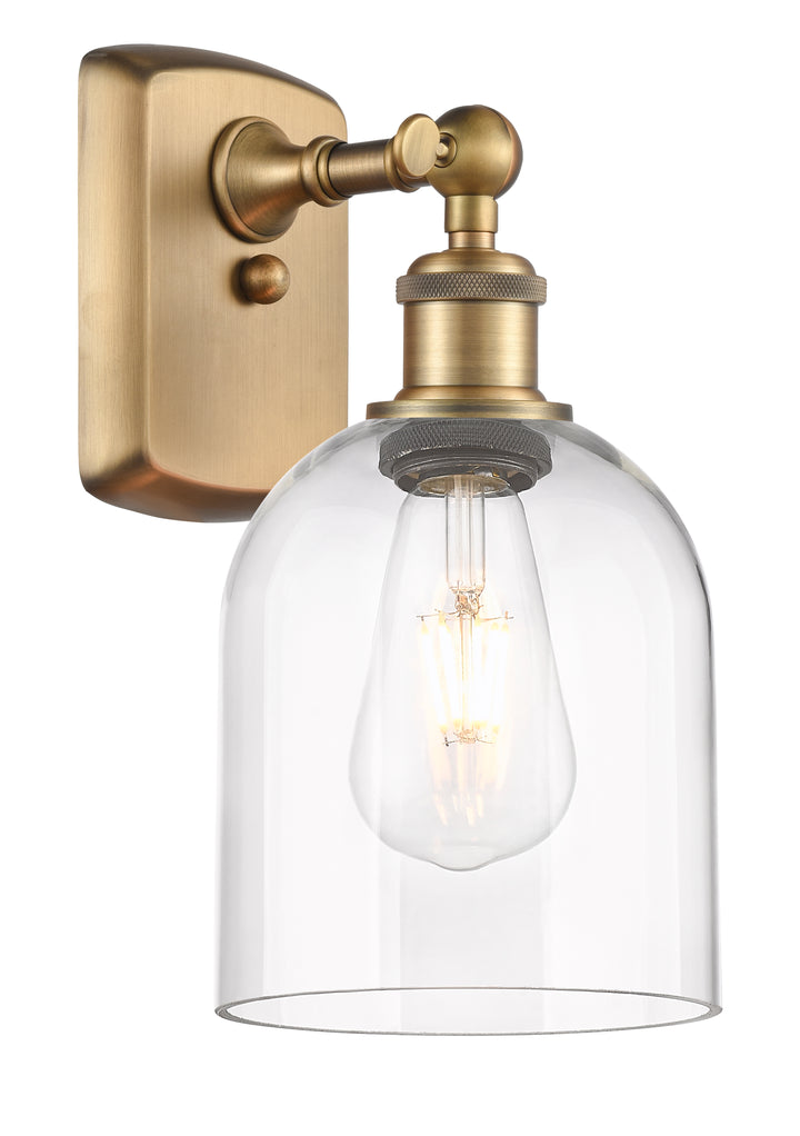 Innovations Lighting Bella 6" Sconce - Brushed Brass Wall Sconces Innovations Lighting   