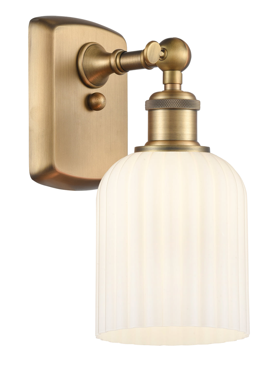 Innovations Lighting Bridal Veil 5" Sconce - Brushed Brass Wall Sconces Innovations Lighting   