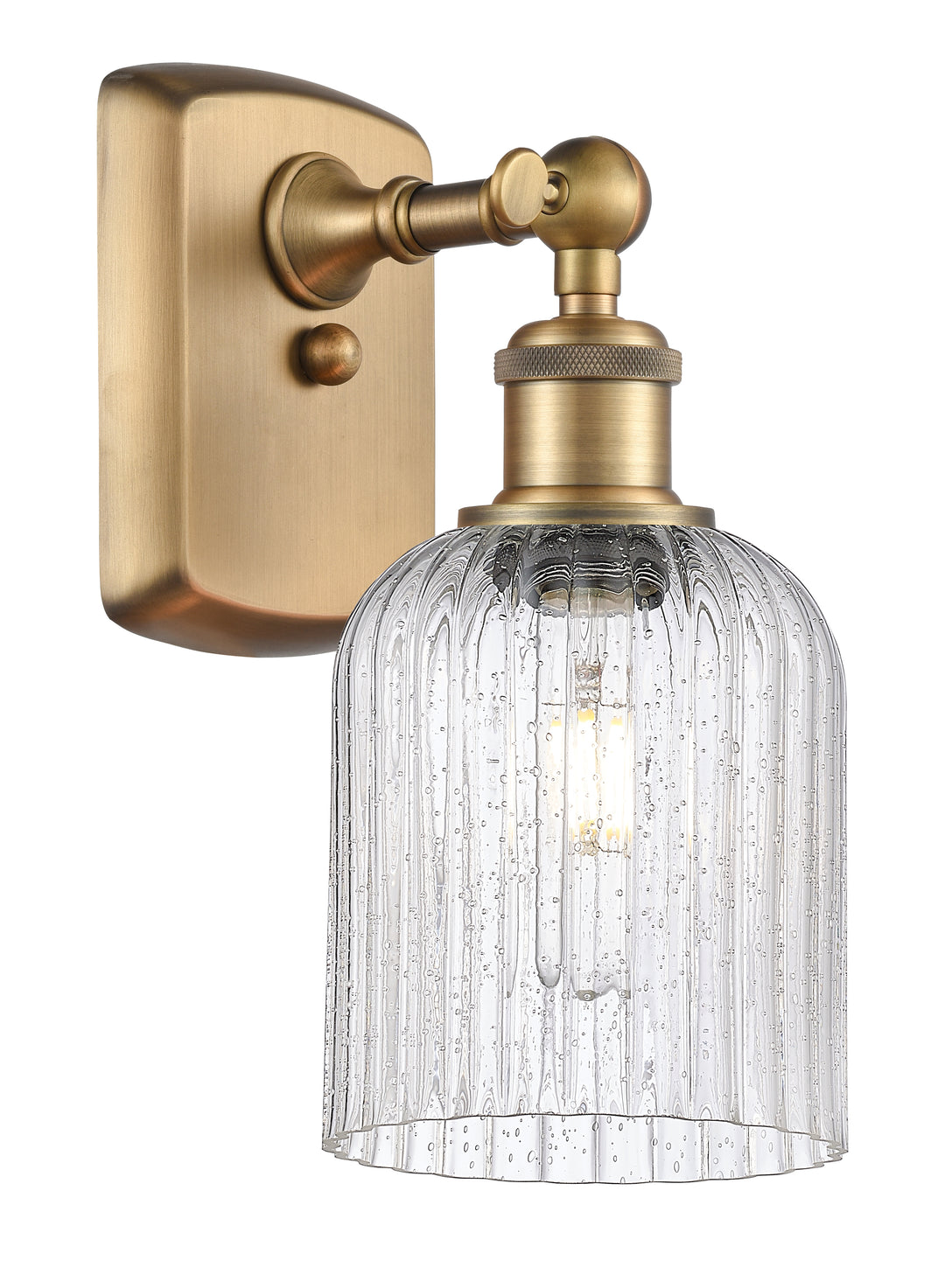 Innovations Lighting Bridal Veil 5" Sconce - Brushed Brass Wall Sconces Innovations Lighting   