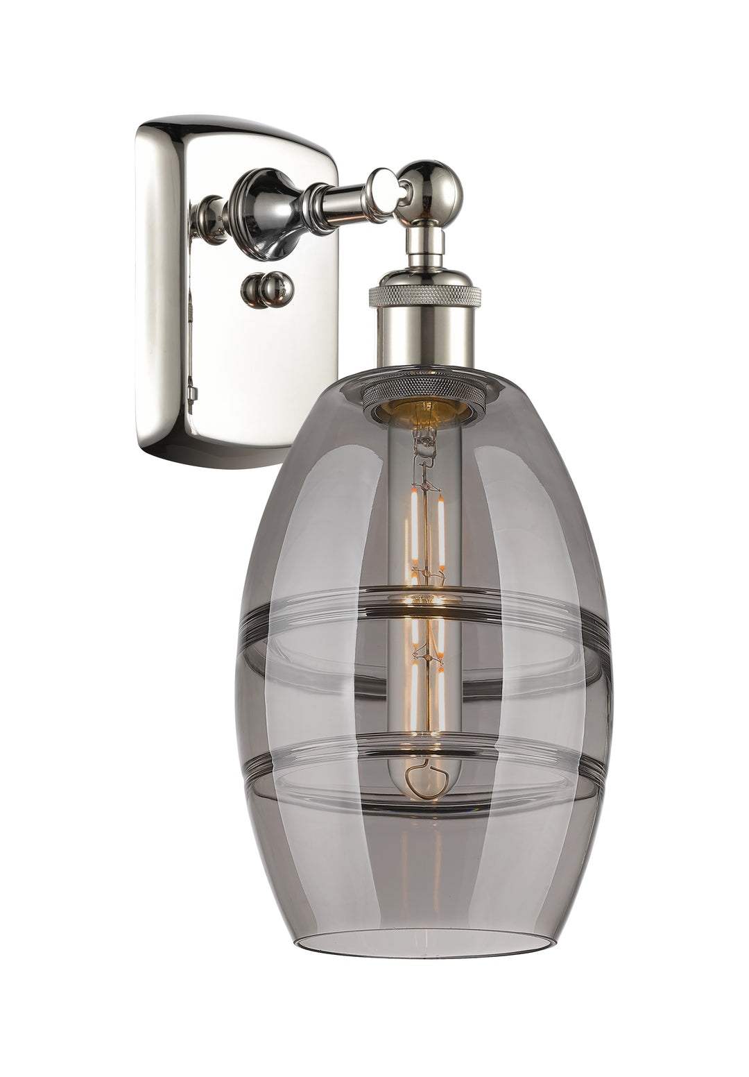 Innovations Lighting Vaz 6" Sconce - Polished Nickel Wall Sconces Innovations Lighting   