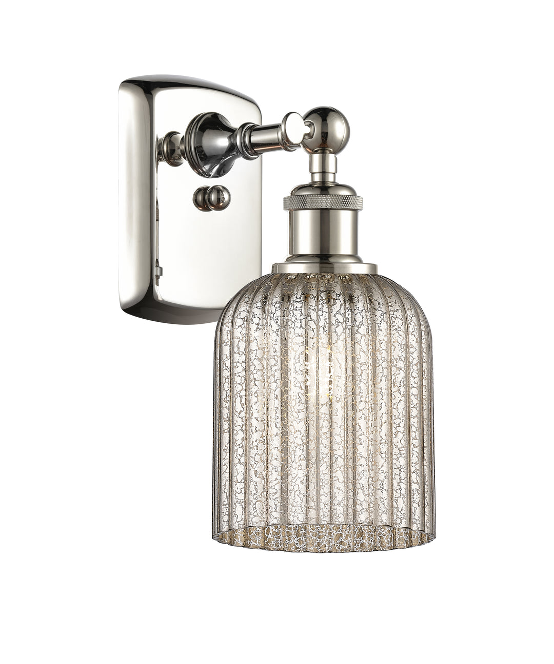 Innovations Lighting Bridal Veil 5" Sconce - Polished Nickel Wall Sconces Innovations Lighting   